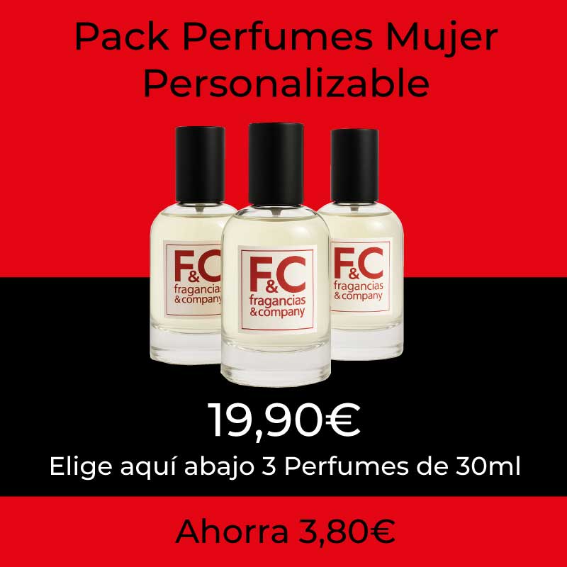 Pack 3x30ml Mujer