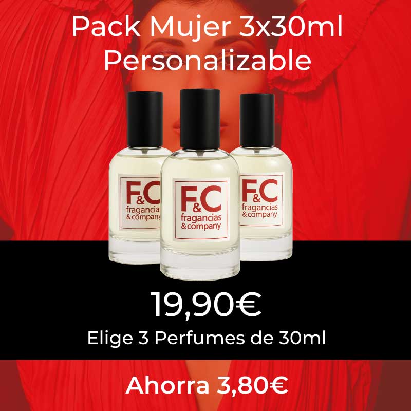 Pack 3x30ml Mujer