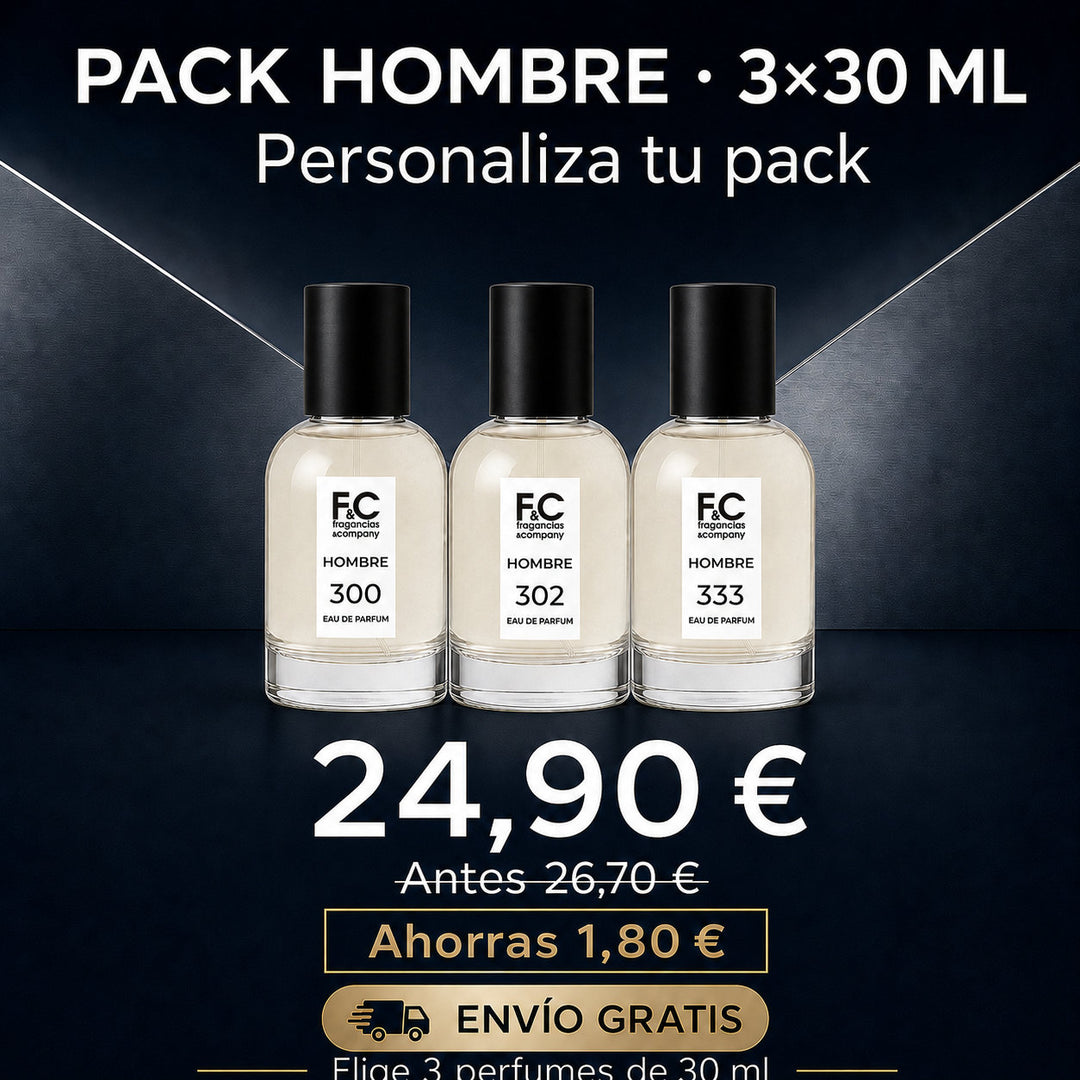 Pack Hombre 3x30ml