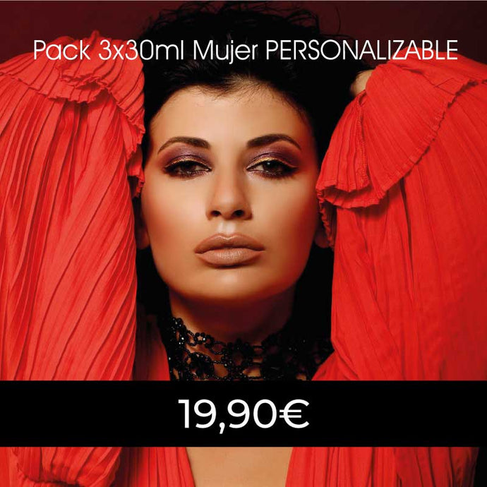 PACK 3x30ml Mujer 19,90€