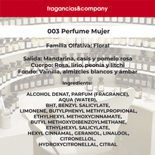 Perfume Mujer FC003 100ml